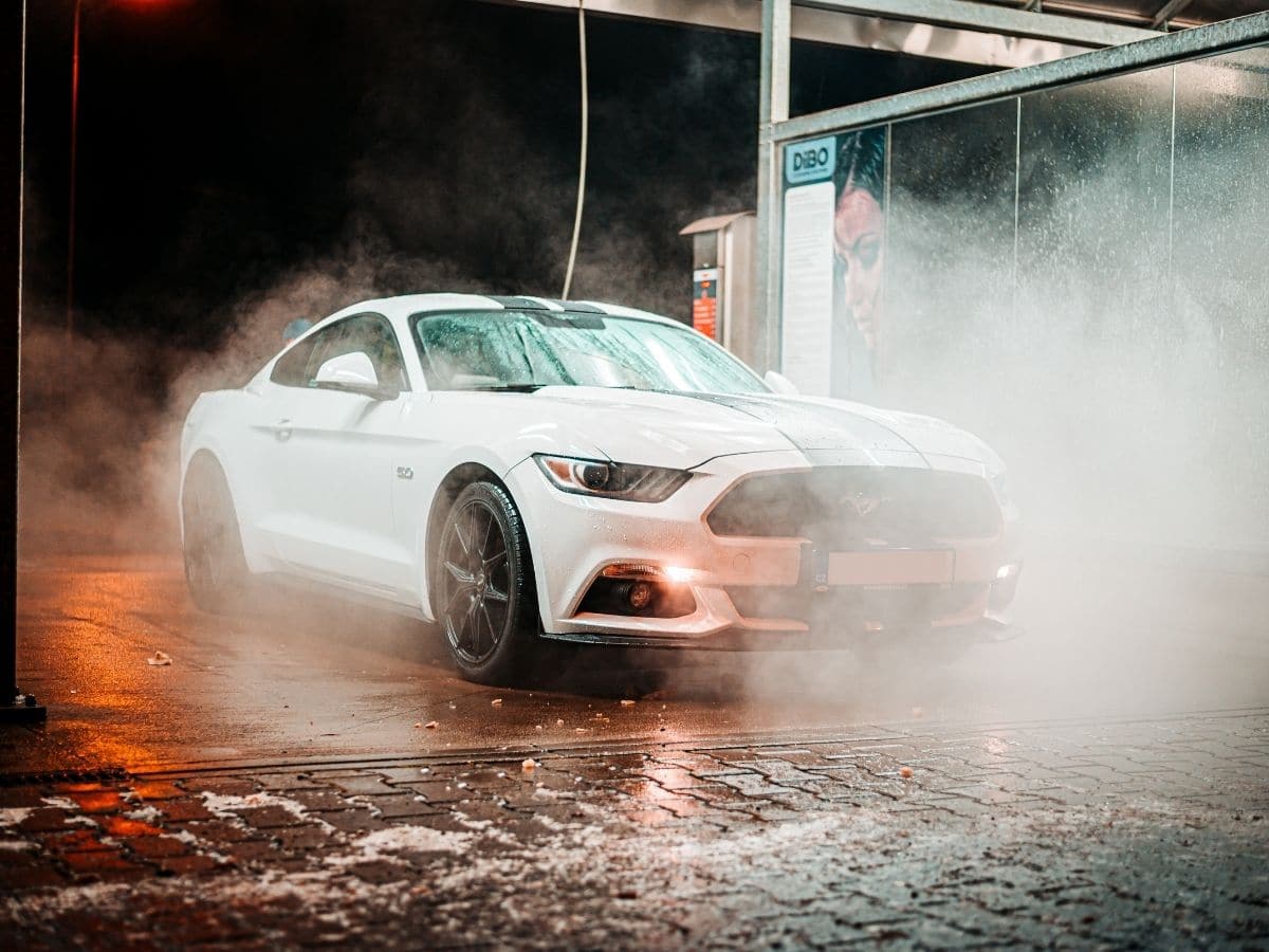 car wash pollen season