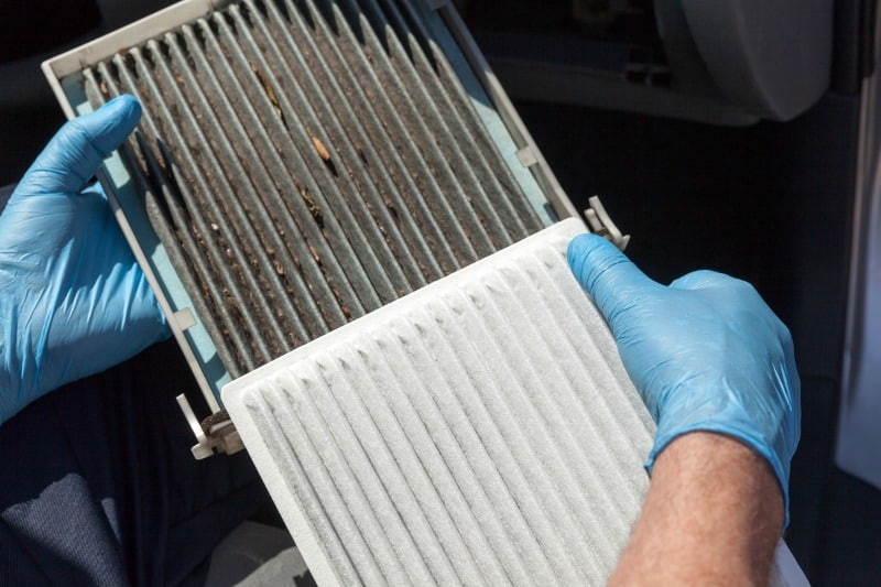 changing your car air filter