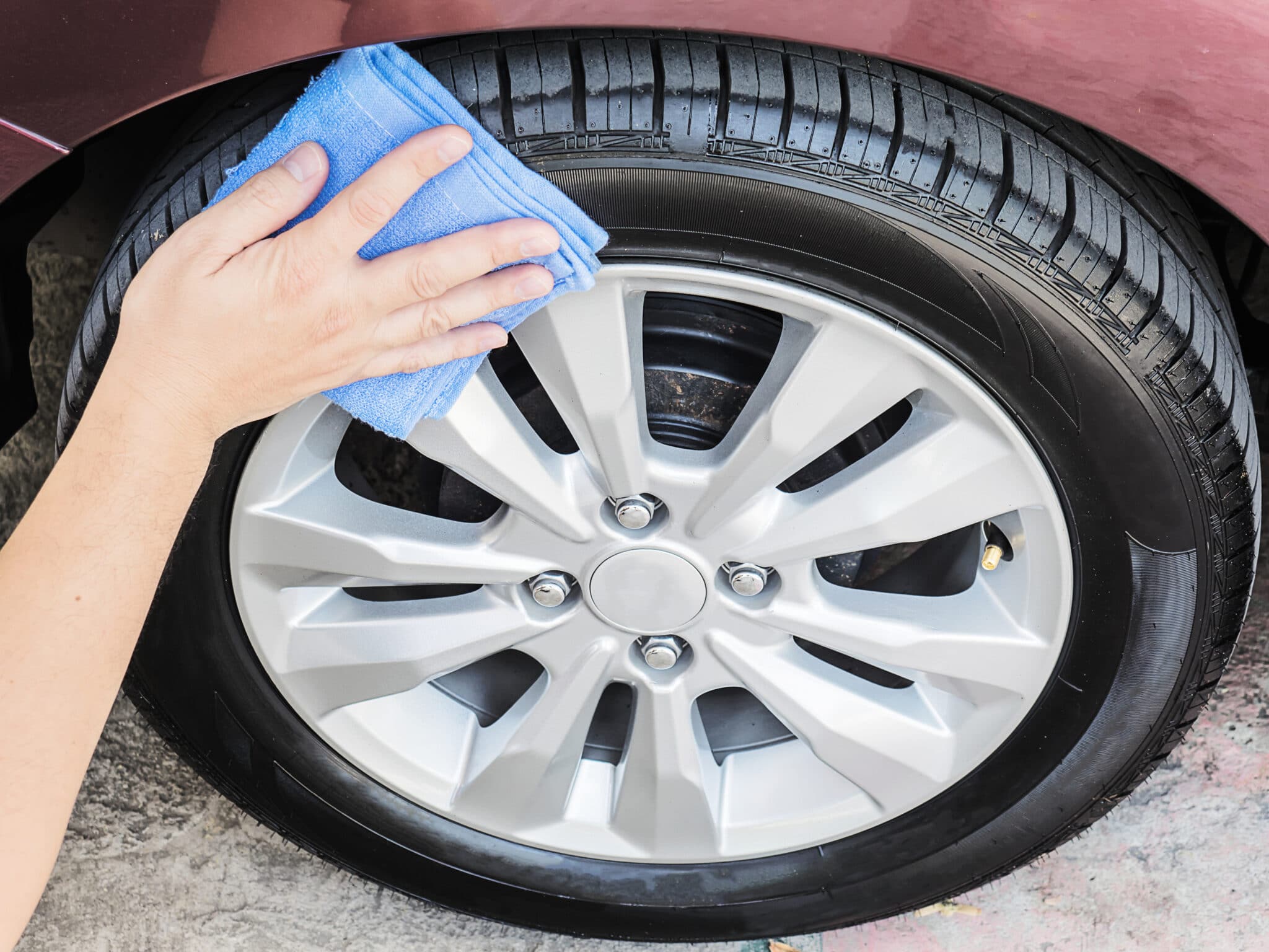 how to clean wheels